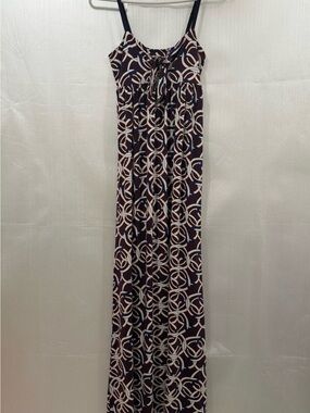 NWOT Sweetees Geometric Interlocking Circle Maxi Dress Size XS